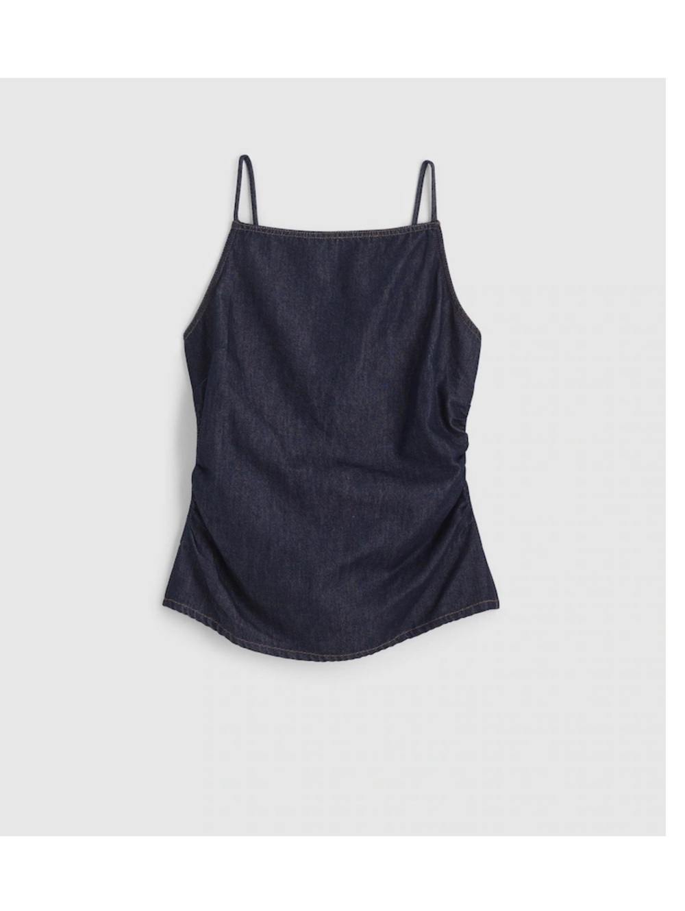 Madewell Dark Blue Denim Spaghetti Strap Tank Top women’s size 4